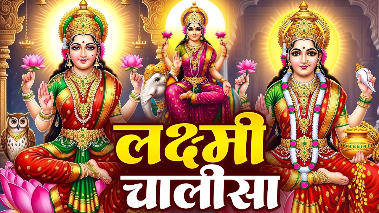 शुक्रवार प्रातः काल महालक्ष्मी चालीसा Laxmi Chalisa सुनने से सभी मनोकामनाएं पूर्ण होती हैं