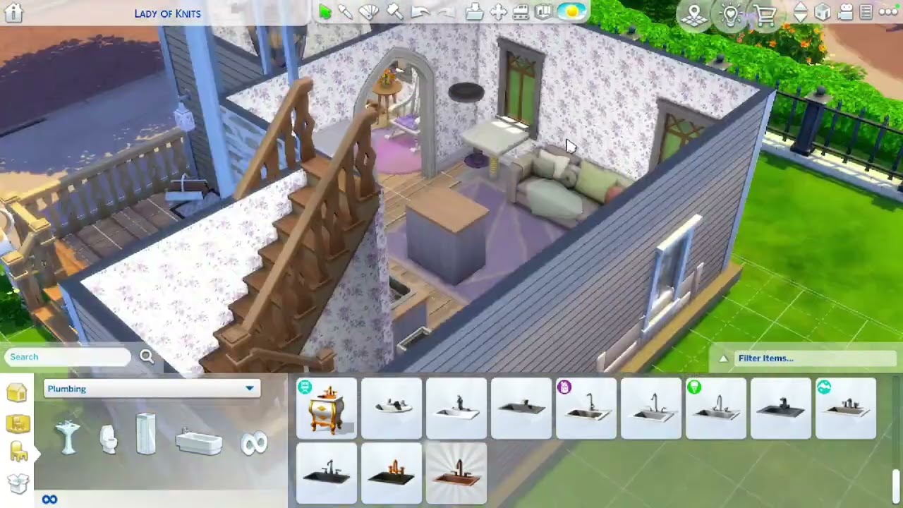 Tiny home for the lady of knits!| The Sims 4 Building