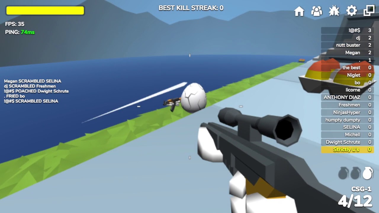 Shellshock.io trickshots