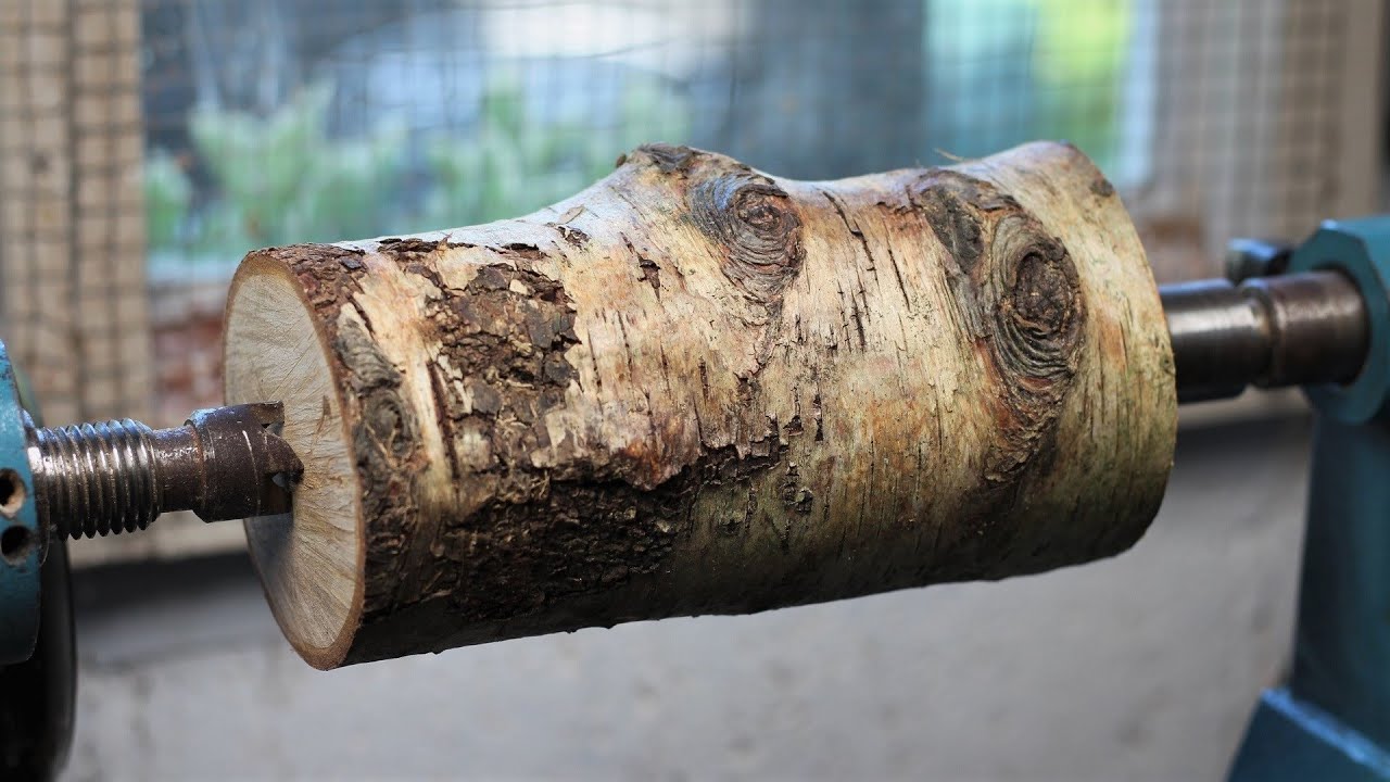 Woodturning - The Wet Birch Experiment