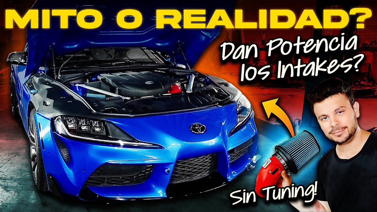 ¿DA POTENCIA UN INTAKE? Proyecto Supra MK5 ¿Quedó Más Lento o MÁS RÁPIDO? Lo Ponemos A Prueba!