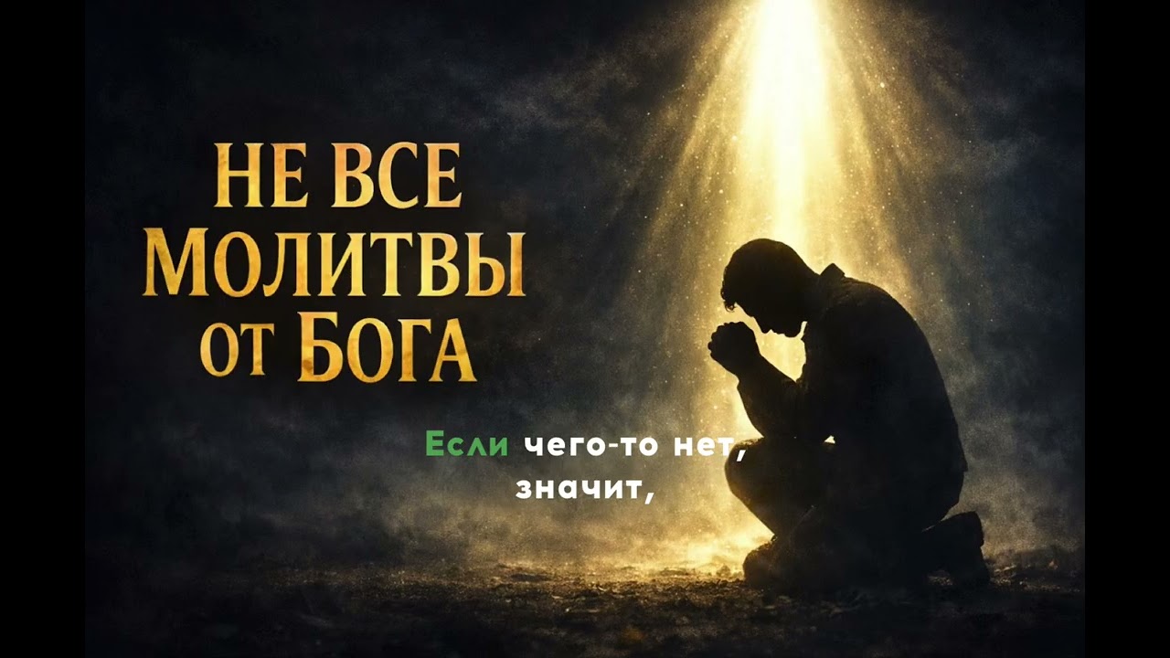 Не все молитвы от Бога