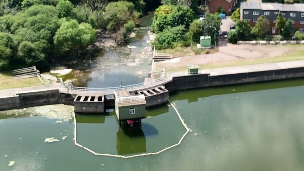 DJI Pro 4 Dragonfly Welsh Harp Reservoir 25.06.24
