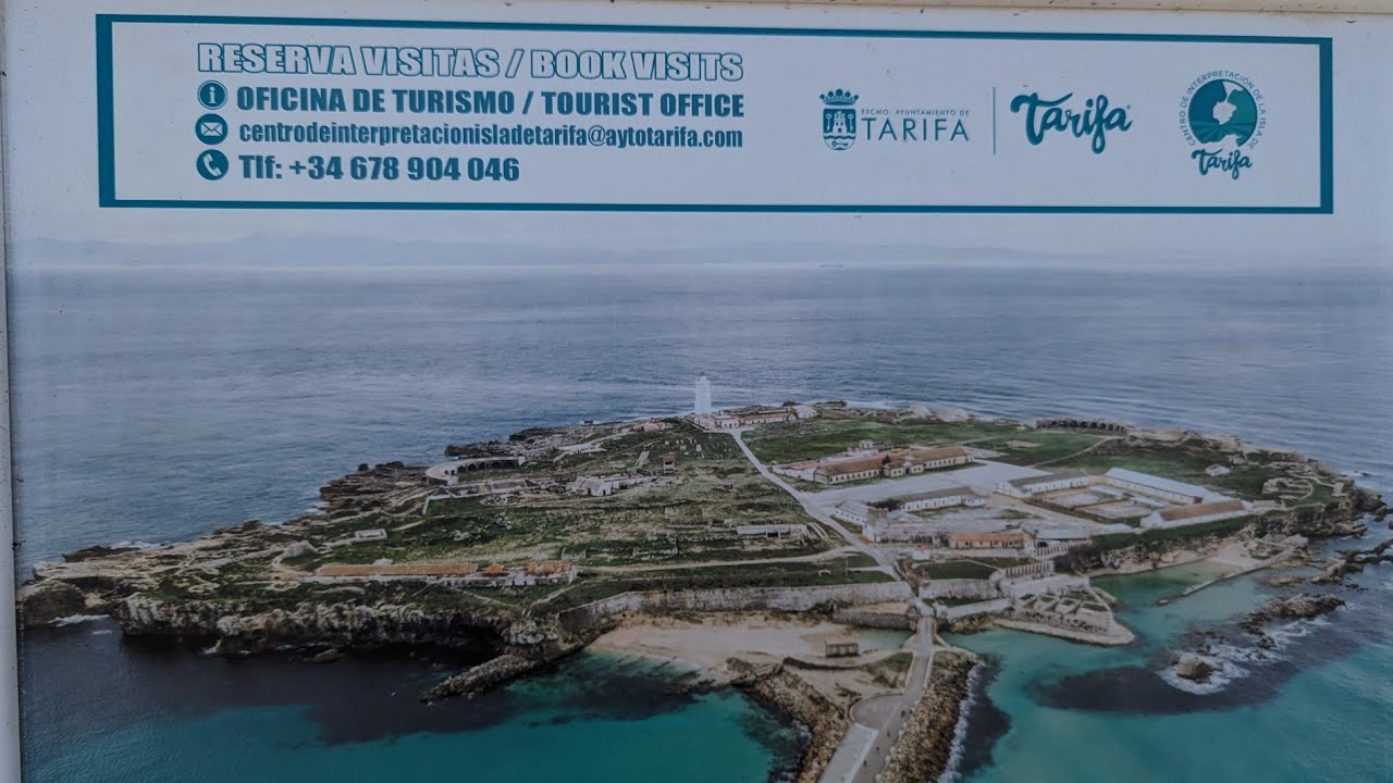 The island of Tarifa.Spain (the most southern point of the Iberian peninsula and Continental Europe)