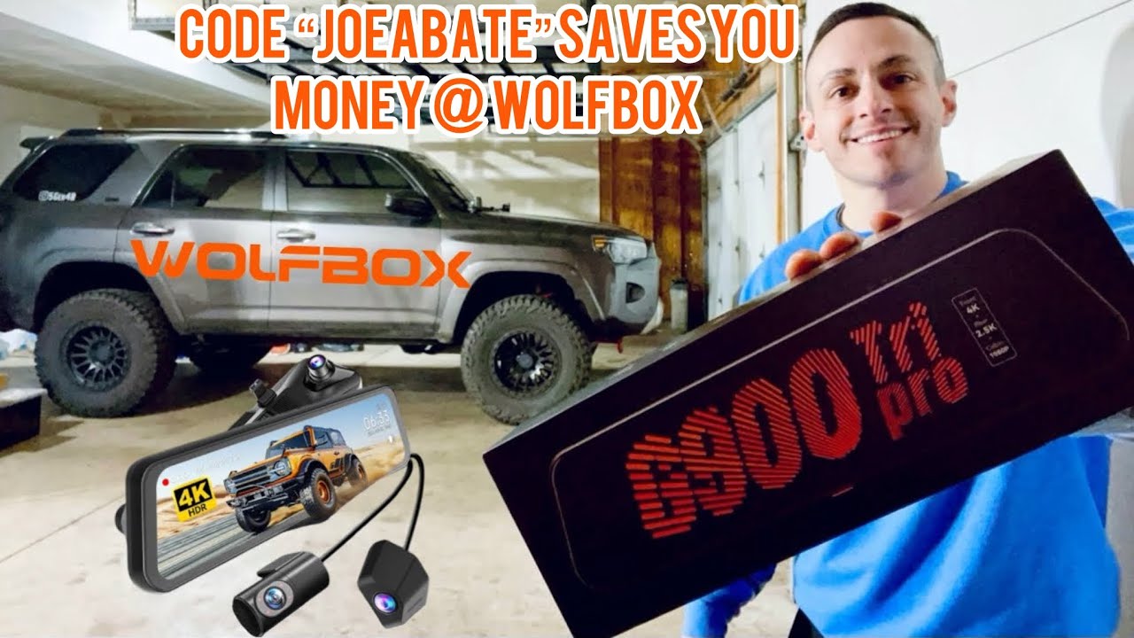 Как установить Wolfbox G900 TriPro на Toyota 4Runner 5-го поколения, как настоящий профессионал!