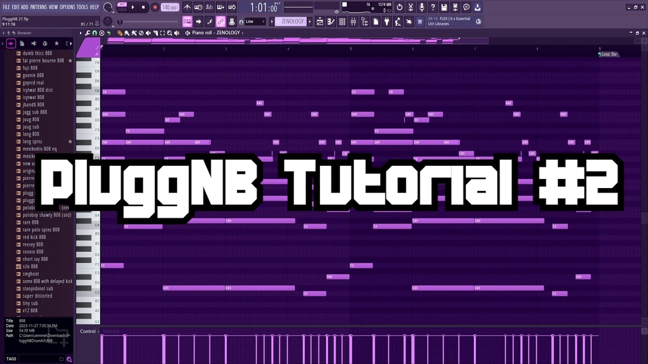 How to make CATCHY pluggnb beats | (Silent Pluggnb FL Studio tutorial #2)