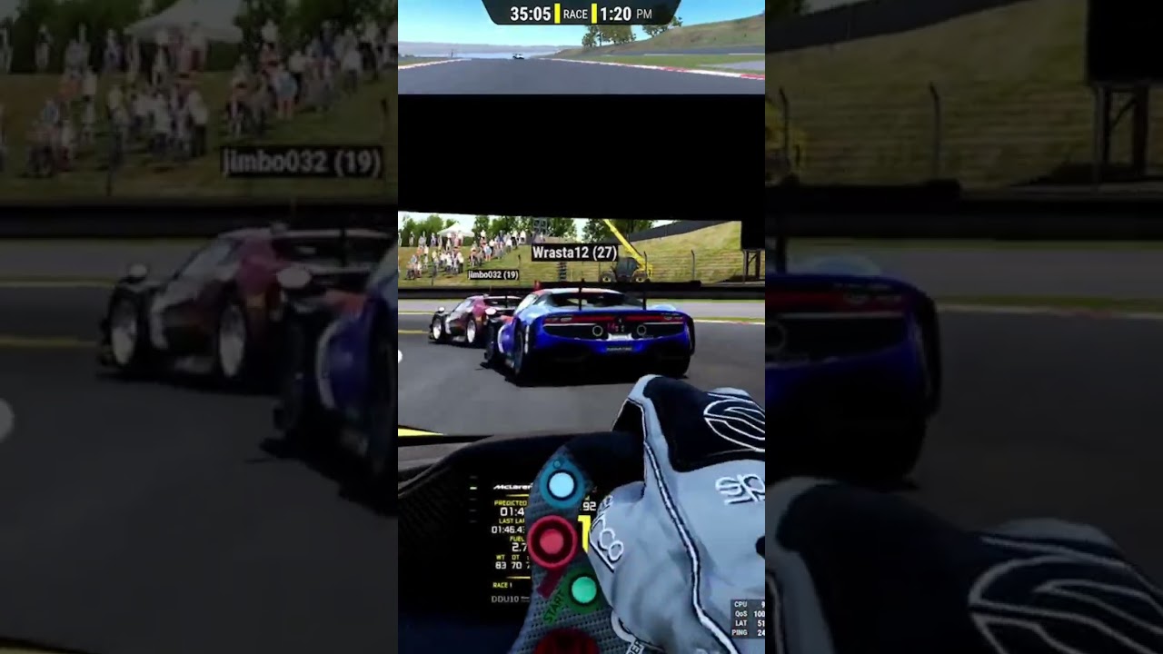 having Ur best race and then some driver  takes U out..