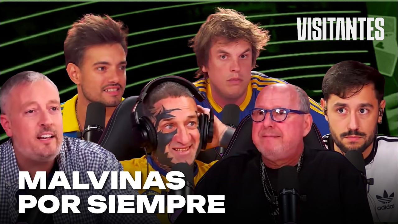 VISITANTES  con Duka, Carrozza, Genovart, Luisito y Gustav  