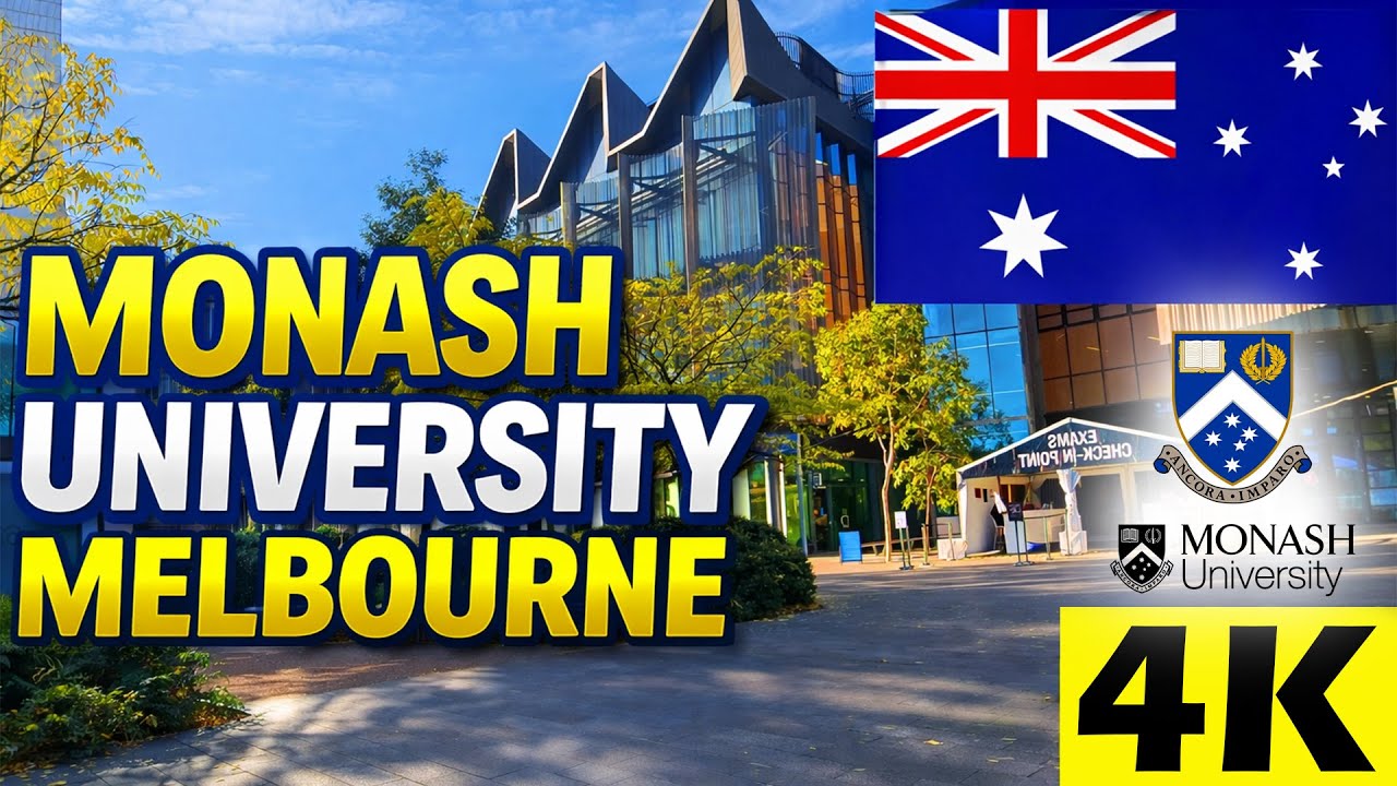 Inside Monash University Melbourne 2026 🎓 | 4K Walking Tour