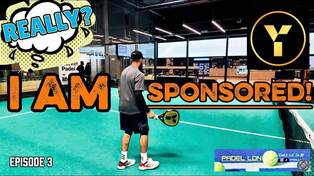Episode 3 - I GOT SPONSORED BY Y1 PADEL! Racket Review & Training 