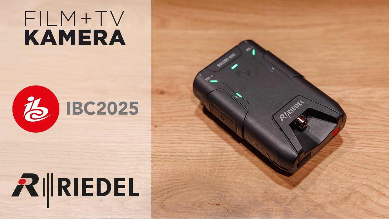 IBC 2025: RIEDEL Bolero Mini & hi human interface
