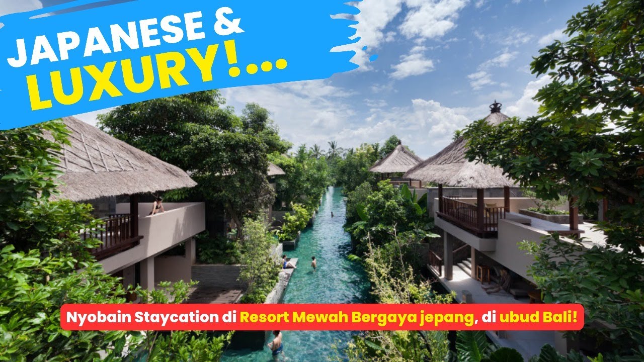 Nyobain Staycation di Resort Mewah Bergaya jepang, di ubud Bali! // Hoshinoya Bali