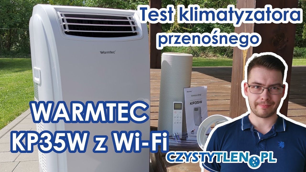 🆃🅴🆂🆃 i recenzja klimatyzacji przenośnej do 4️⃣0️⃣m2 Warmtec 🅺🅿3️⃣5️⃣🆆