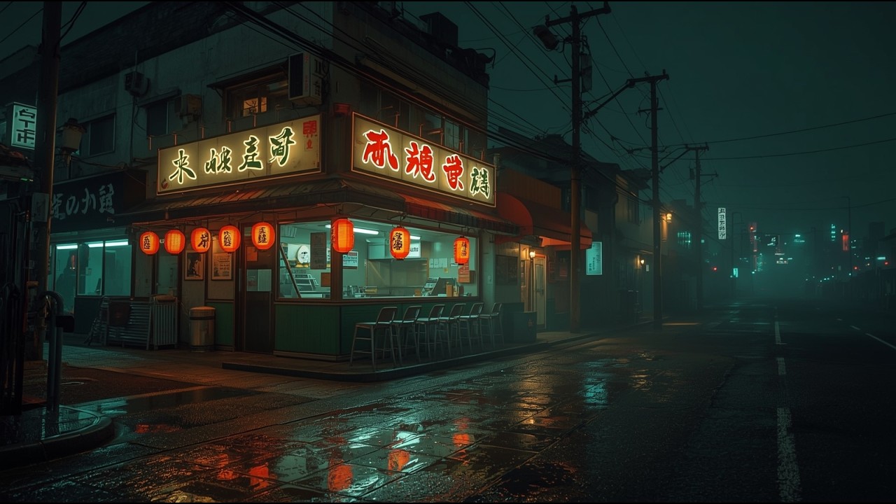Cozy Rain Cafe Lofi Mix ☕ Soft Rain Sounds for Deep Focus & Calm Mind
