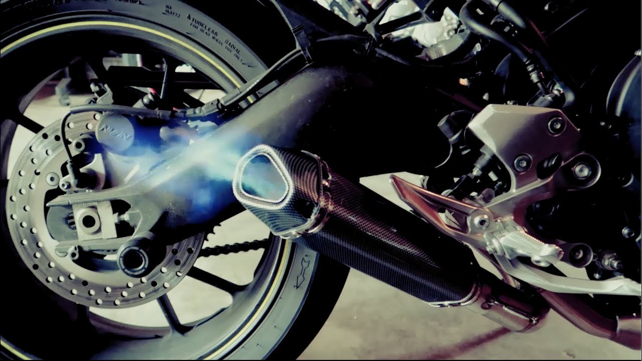 FZ09 MT09 IS A FLAME THROWER NOW!!!
