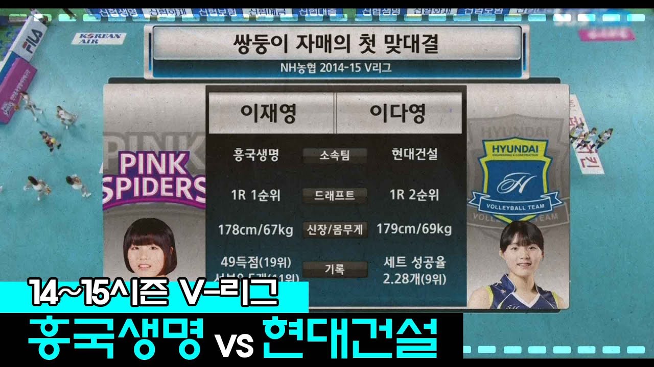 [V-리그탑골공원] 흥국생명 vs 현대건설 / 2014년 11월 26일