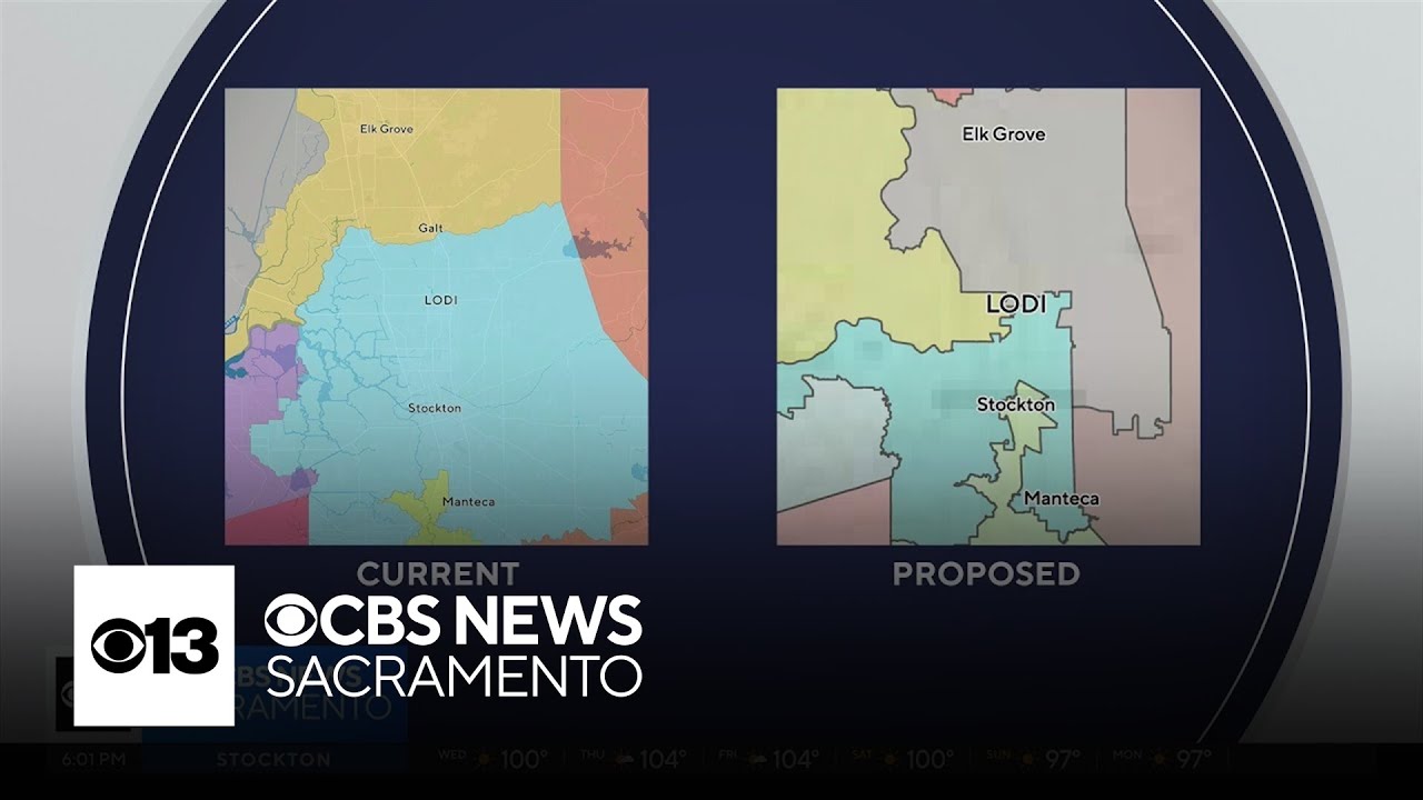 Here's how California's proposed congressional redistrict would carve up the city of Lodi