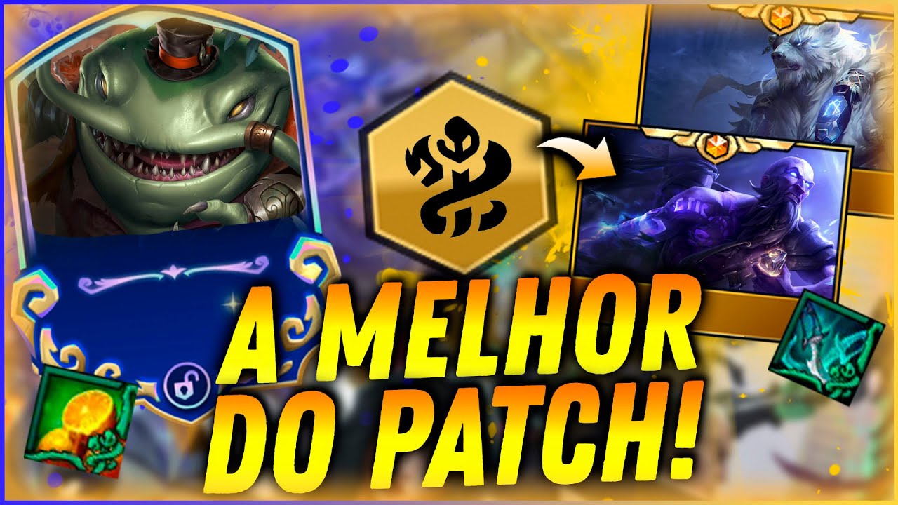 A MELHOR COMP DO META? PODER INFINITO DE RYZE E TK NA MESMA COMP! | Teamfight Tactics