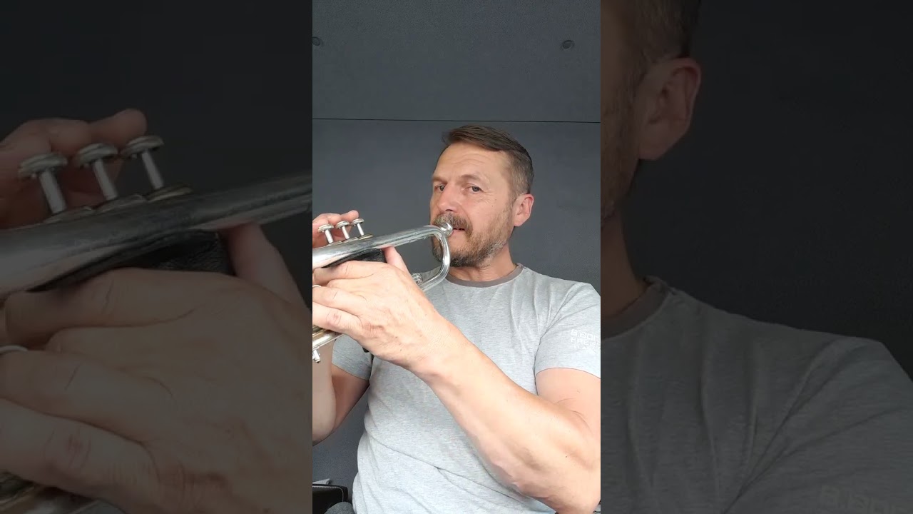 1 Lekcja gry na trąbce dla początkujących prowadzi Sylwester Szychowiak @SylwesterSzychowiak