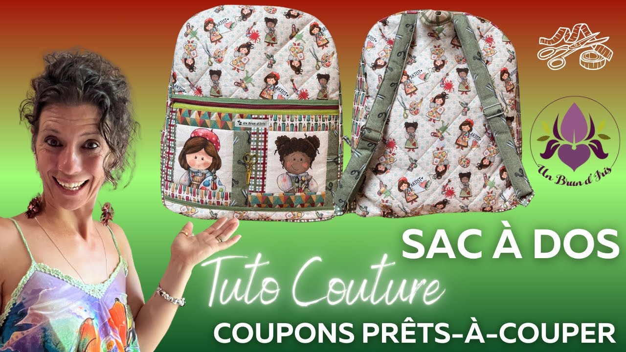 Tuto Couture [Sac à Dos] issu des Coupons prêts à coudre