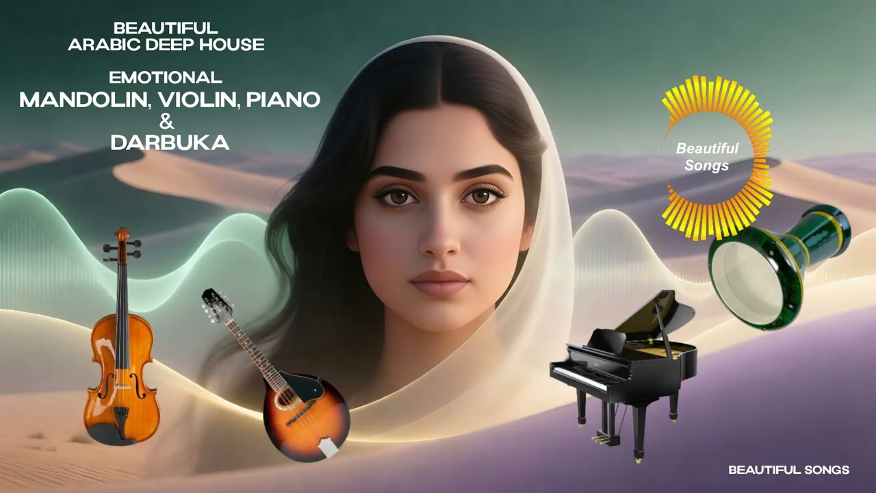 Beautiful Arabic Deep House: Emotional Mandolin, Violin, Piano & Darbuka