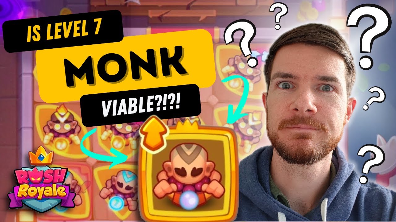 IS LVL 7 MONK TOO WEAK??? - Rush Royale