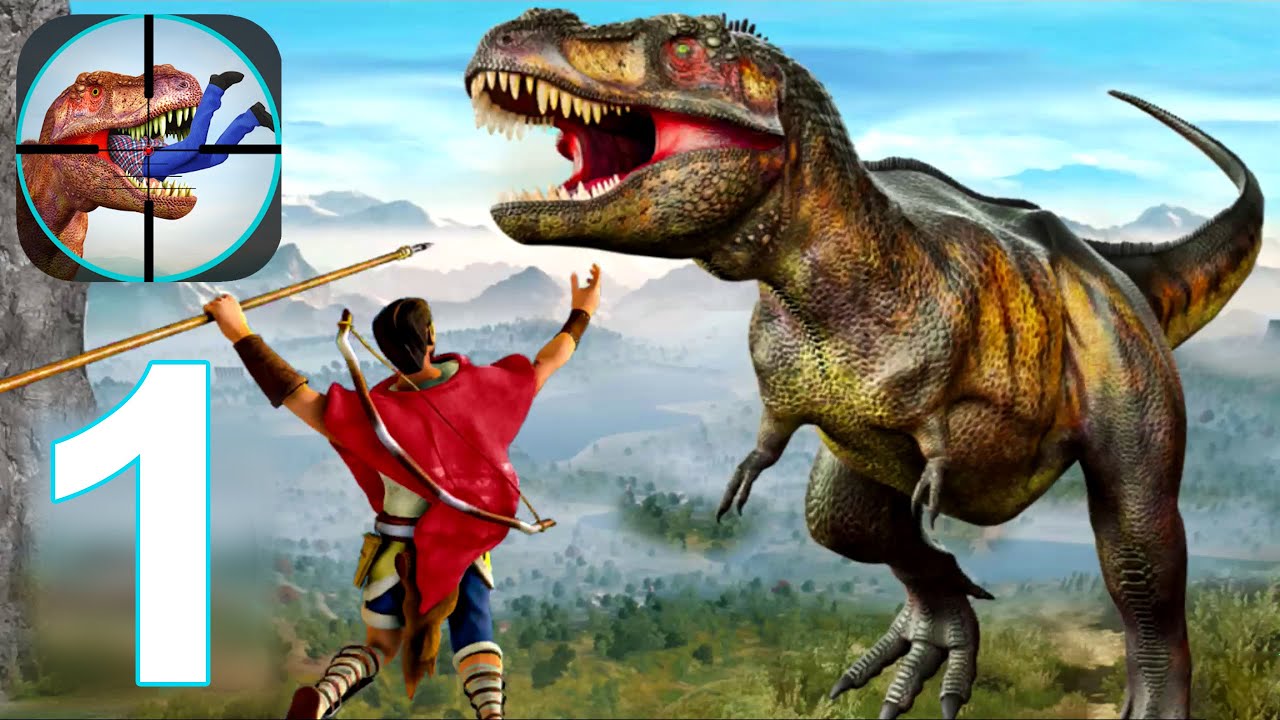 Real Wild Animal Hunter Dino Hunting Games Gameplay Walkthrough Part 1 (IOS/Android)