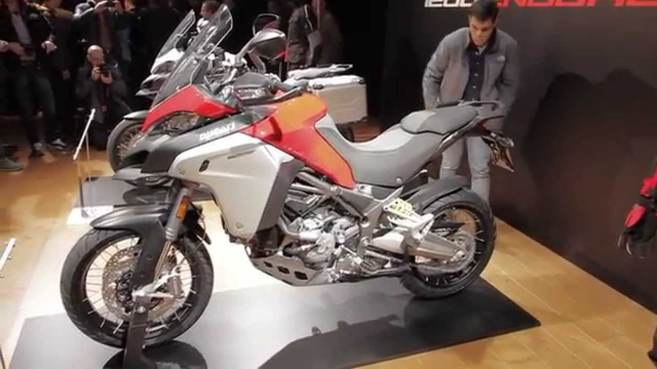EICMA 2015 - Ducati Multistrada 1200 Enduro Sneak Peek at RevZilla.com