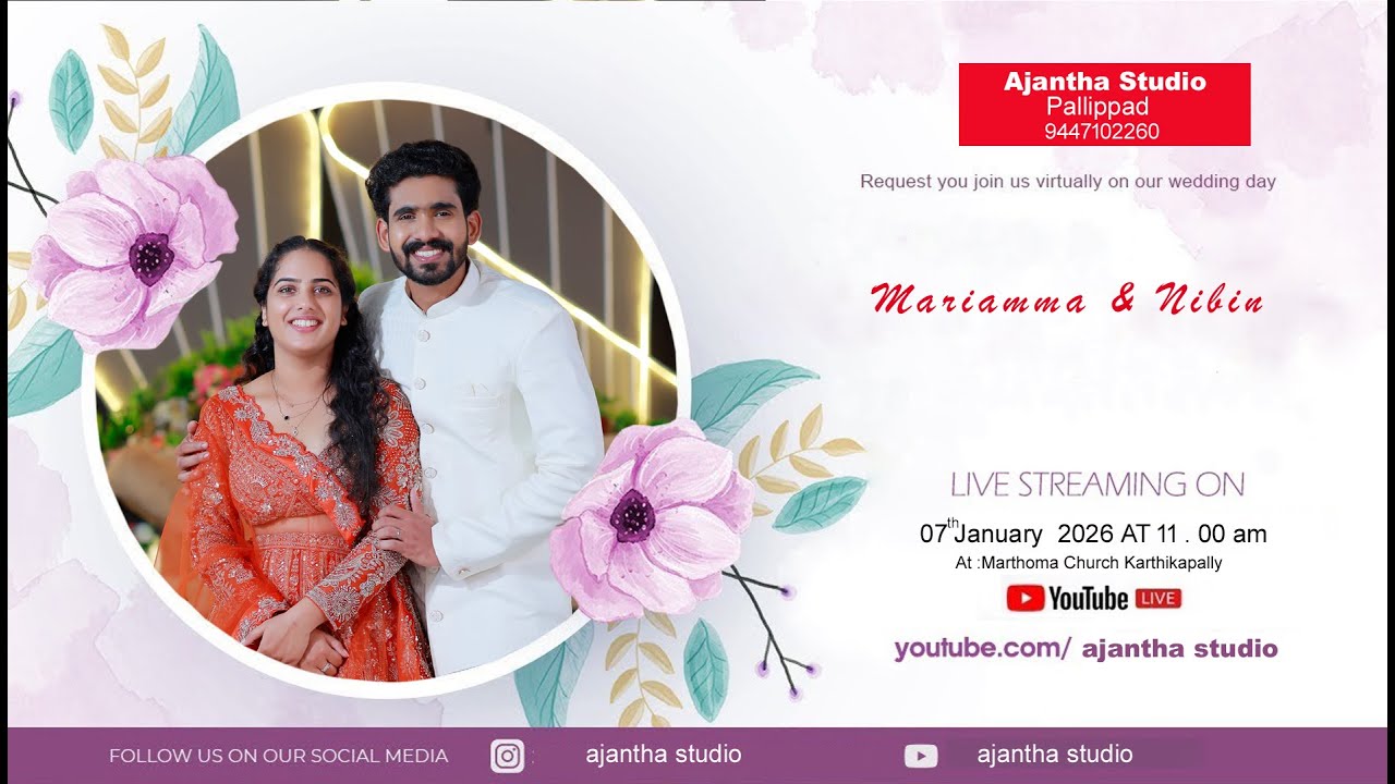 Mariamma & Nibin |  wedding Ceremony
