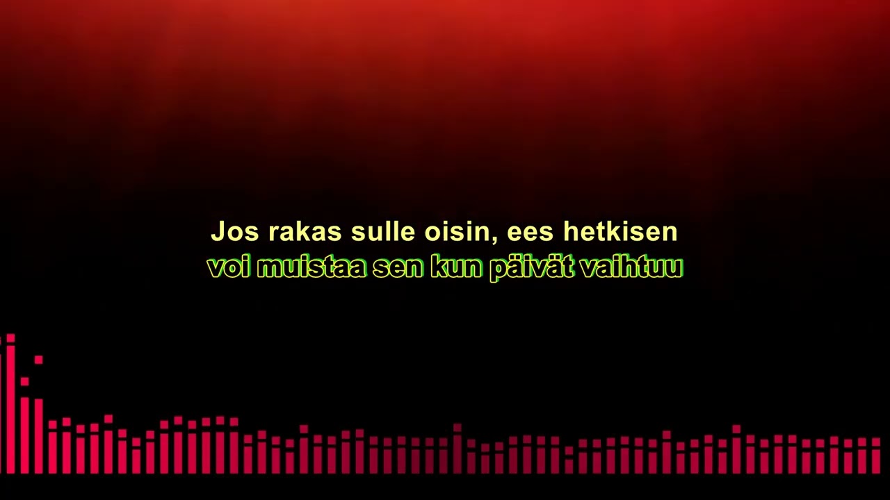 Jos rakas sulle oisin
