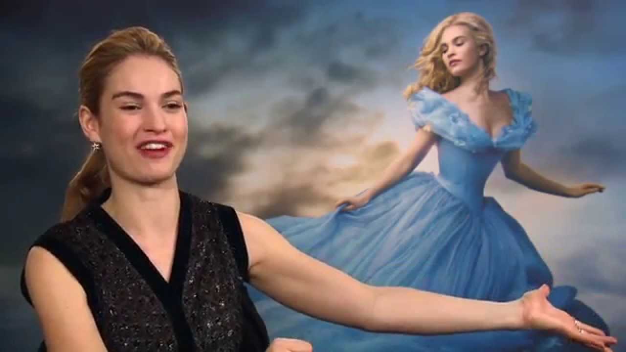 Lily James Cinderella Interview Part 1