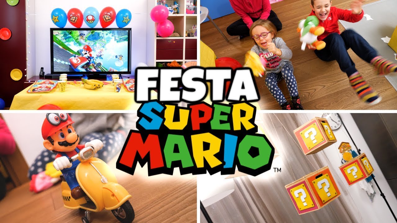 FESTA DI SUPER MARIO A SORPRESA con Avventura nel Tubo