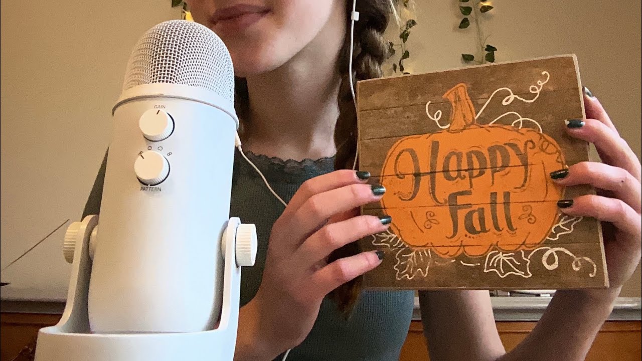 ASMR I Thanksgiving trigger words🦃