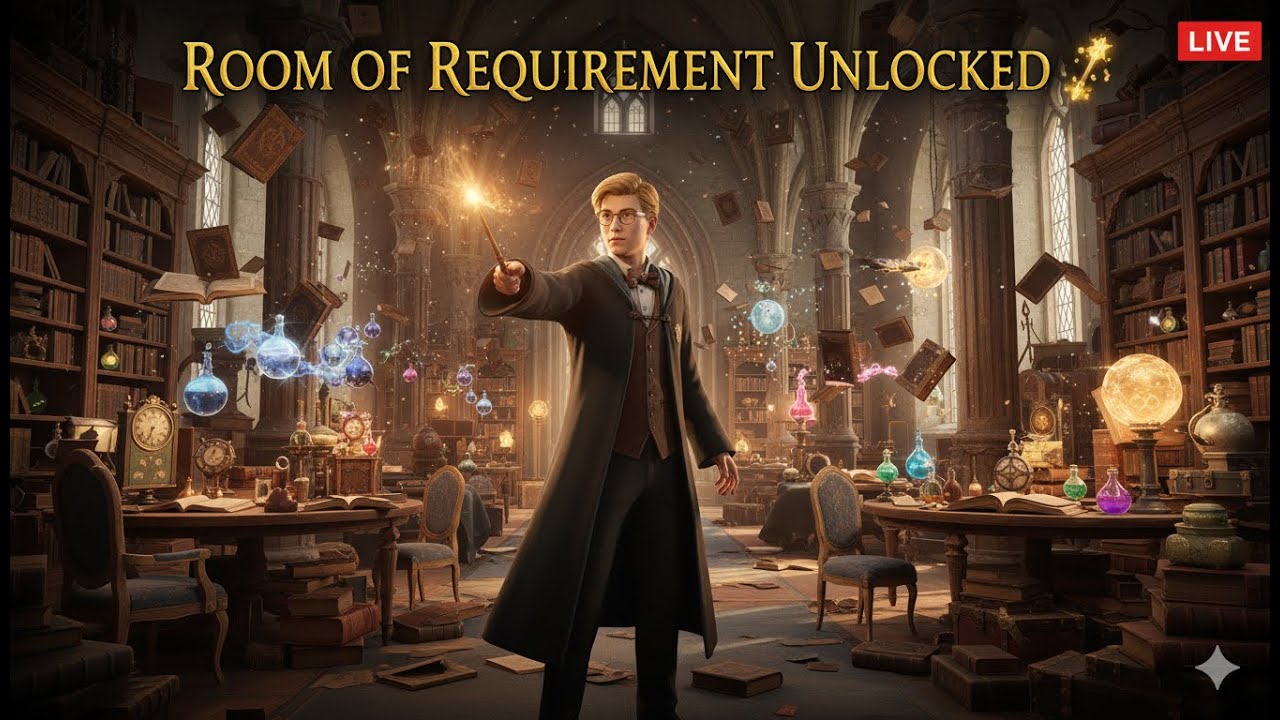 Unlocked the Room of Requirement in Hogwarts Legacy! 🪄 | Live Gameplay (PS5)