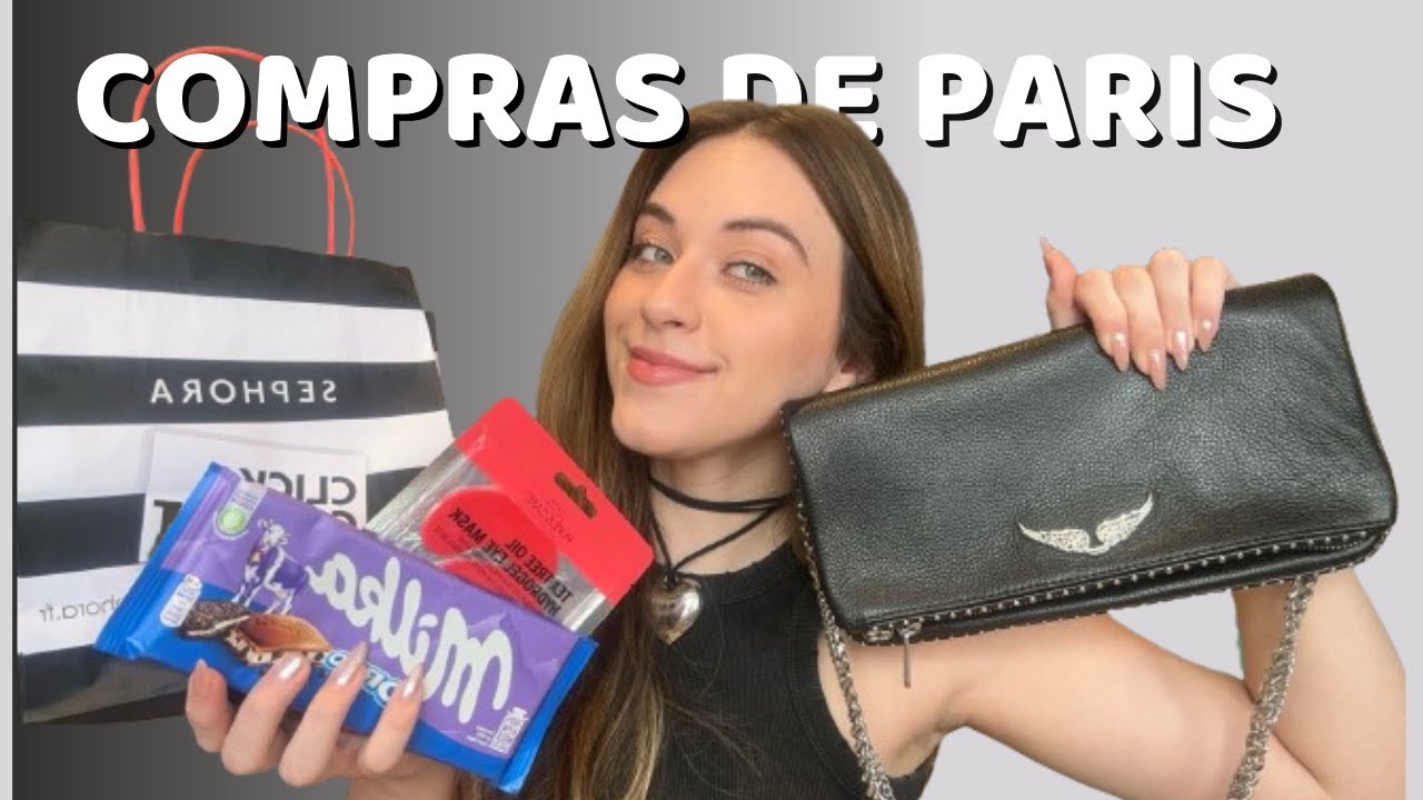 COMPRINHAS EM PARIS - SEPHORA, ZADIG VOLTAIRE, ADIDAS, ZARA, BERSHKA, NORMAL