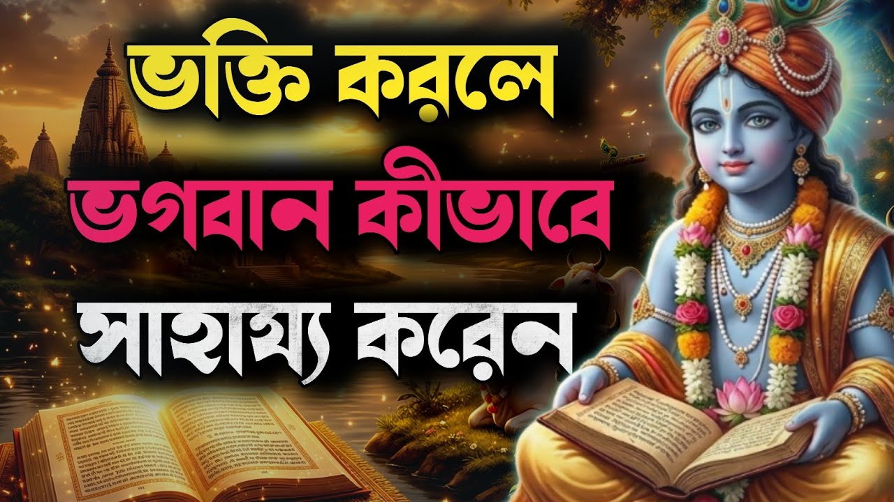 ভক্তি করলে ভগবান কীভাবে সাহায্য করেন | শ্রীকৃষ্ণের অমূল্য বাণী | Bhagwat Geeta sar in Bengali |