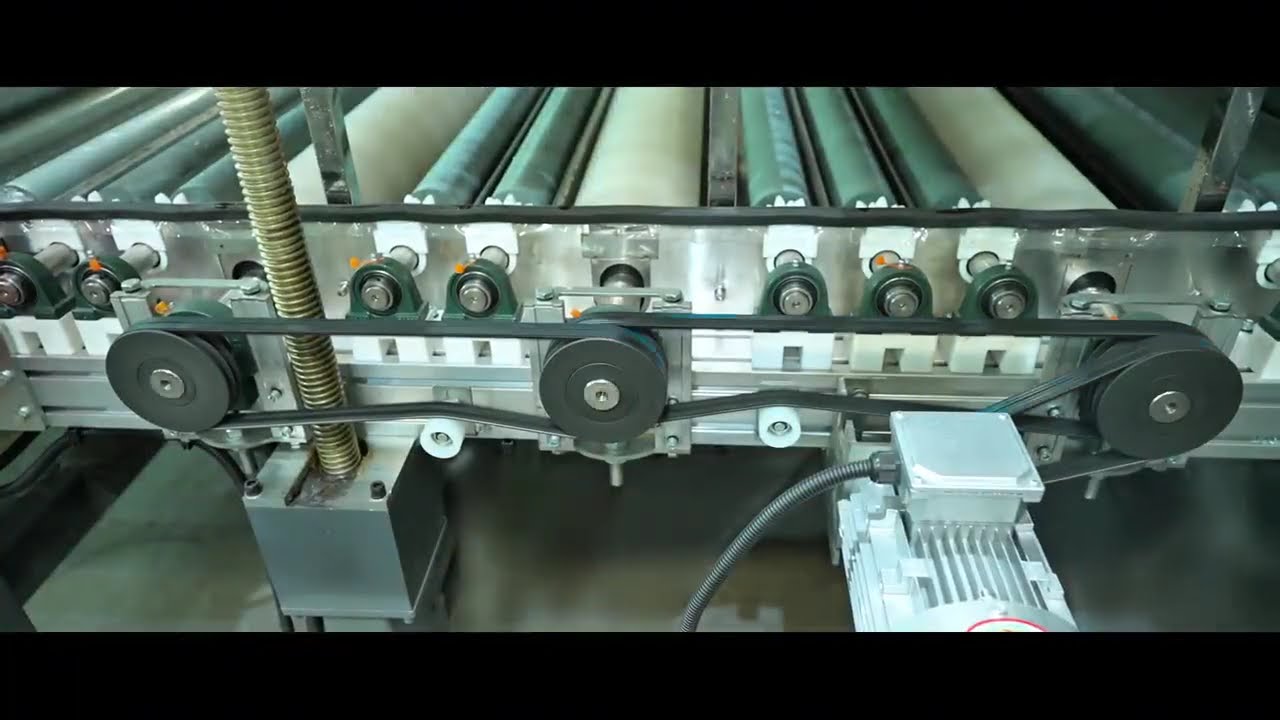 TECHWIN horizontal high speed glass washing machine for Low-e glass #glassprocessing #glassmachine