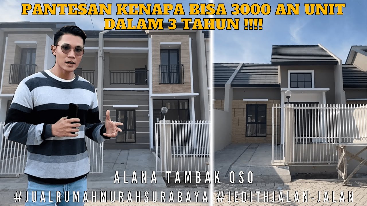#158 Rumah Surabaya | Rumah Alana Regency | Alana Tambak Oso