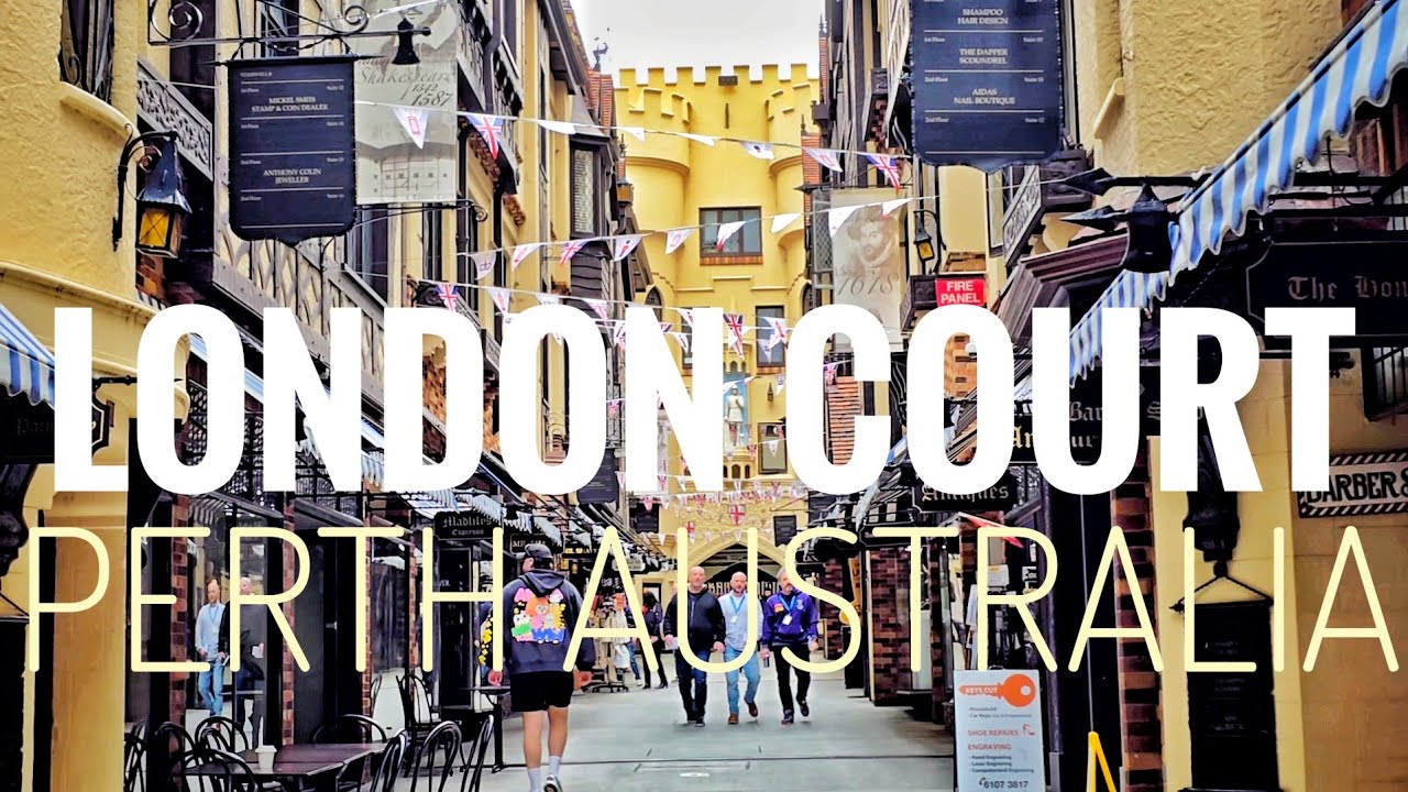 LONDON COURT | PERTH'S HIDDEN SLICE OF OLD ENGLAND | PERTH | AUSTRALIA | CBD | SHOPPING