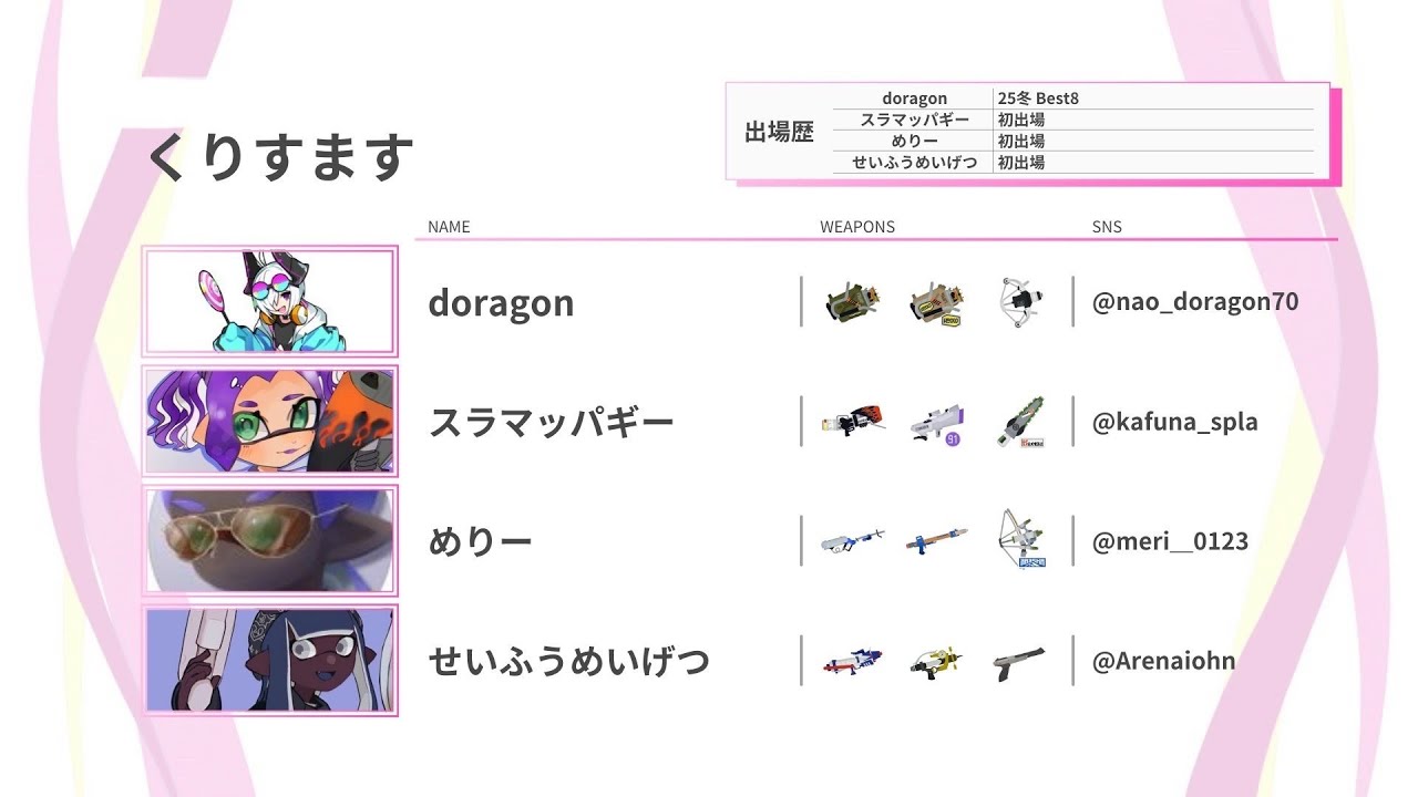 ナワフェス2026冬 Cブロック【スプラトゥーン3】【Splatoon3】【初見さん大歓迎】