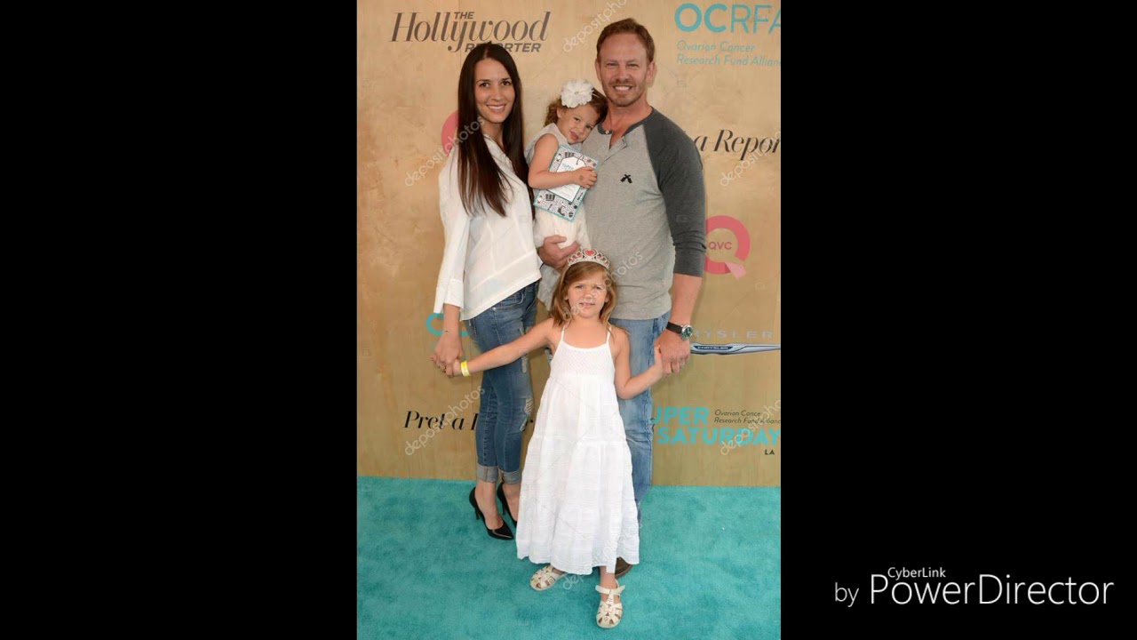 Ian Ziering With Two Beautiful Daughters And Enrique Nunez From TrollHunters