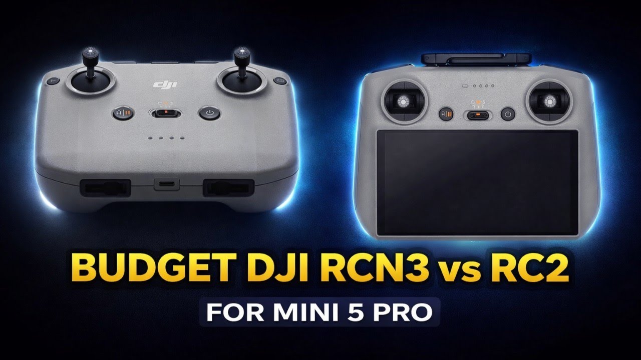 DJI Mini 5 Pro Budget DJI RCN3 vs RC2 – Same Features or Smart Limitations? #shaunthedrone