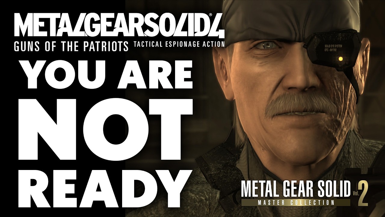 You Are ABSOLUTELY Not Ready for Metal Gear Solid 4's Return in Master Collection Vol. 2