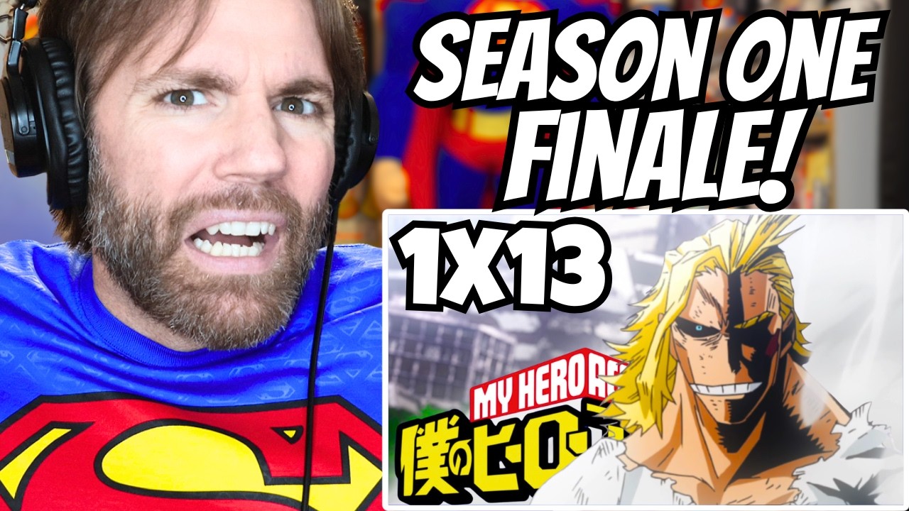 Superman Fan Reacts to My Hero Academia S1E13 | MHA Reaction | Anime Reaction