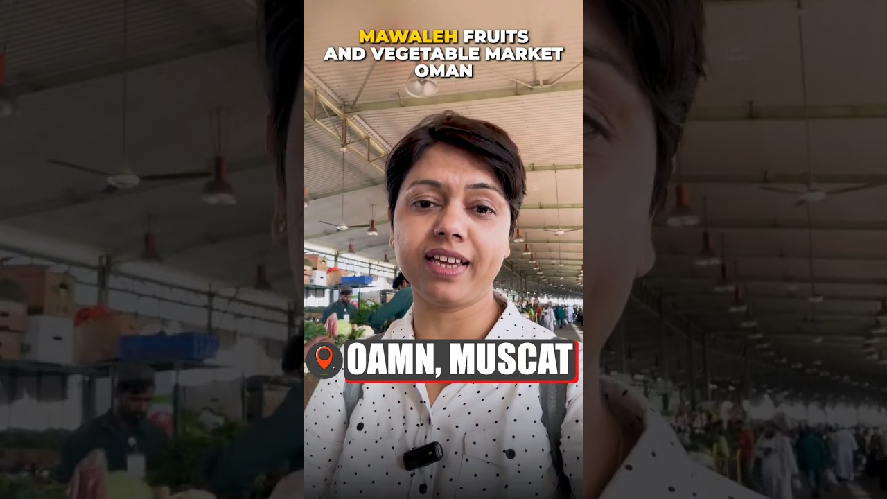 Mawaleh Central Fruits and Vegetables Market Muscat Oman! #kdsushma #oman #mawalehmarket #muscat