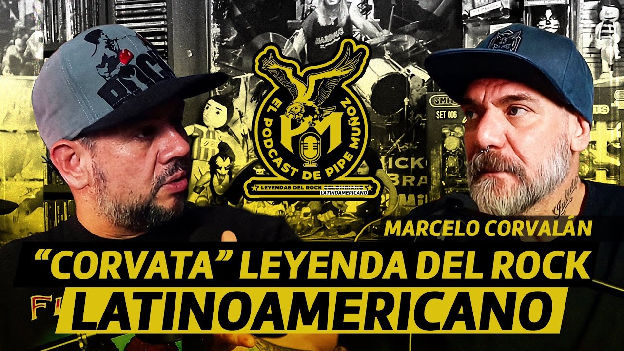 Marcelo Corvata Corval&aacute;n (ANIMAL, Carajo, Arde la Sangre, Corvex) una leyenda del Rock de Suram&eacute;rica