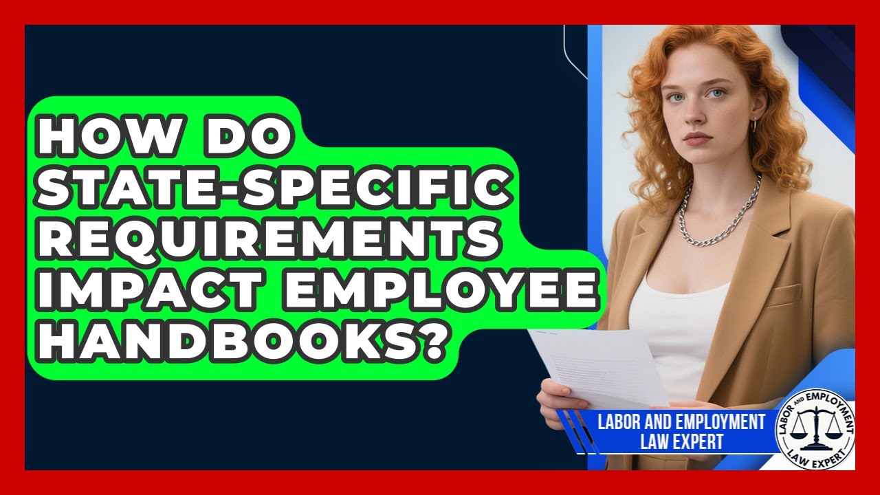 How Do State-Specific Requirements Impact Employee Handbooks? | Labor and Employment Law Expert News