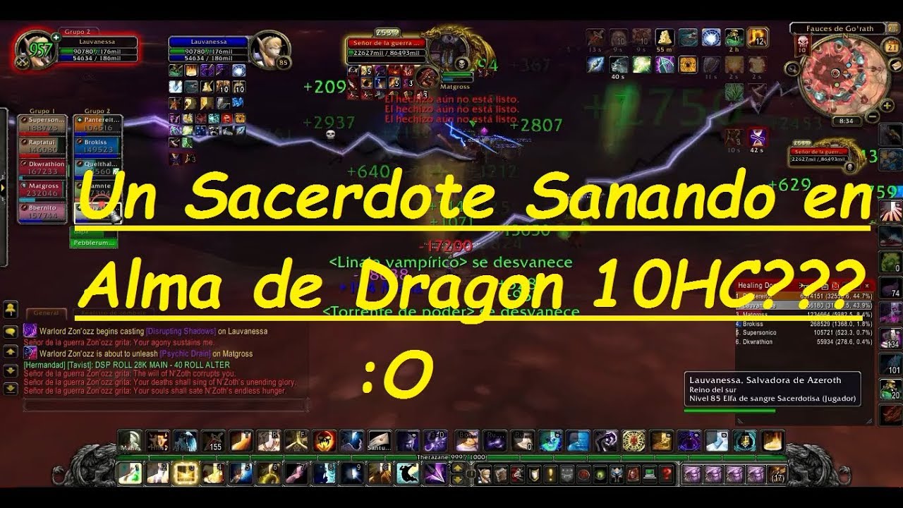 New DS 10Hc Completa! Sacerdote Sagrado PvE 4.3.4 - Desde Colombia para el mundo - Server Monster