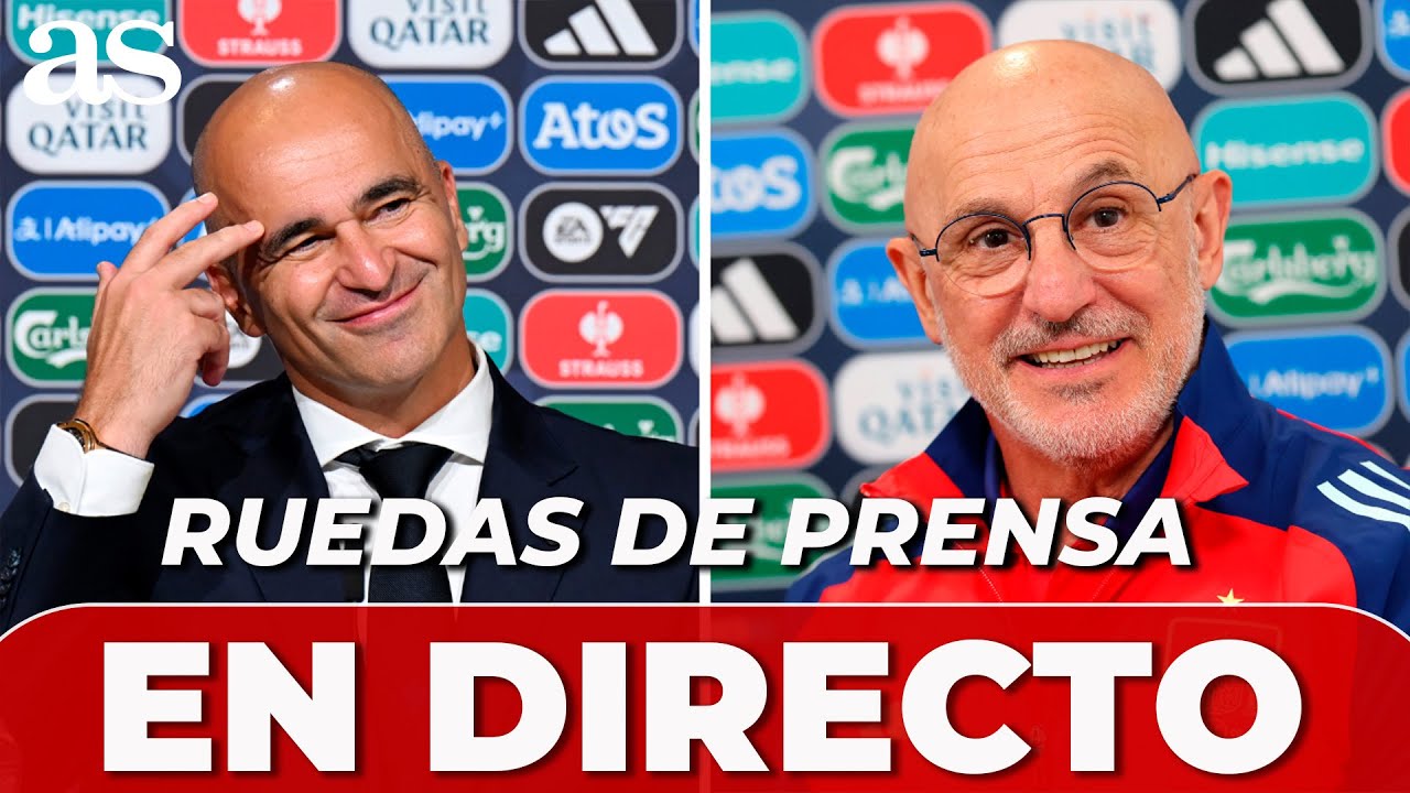 EN DIRECTO | RUEDA de PRENSA de ROBERTO MARTÍNEZ Y DE LA FUENTE  | PORTUGAL - ESPAÑA FINAL NATIONS