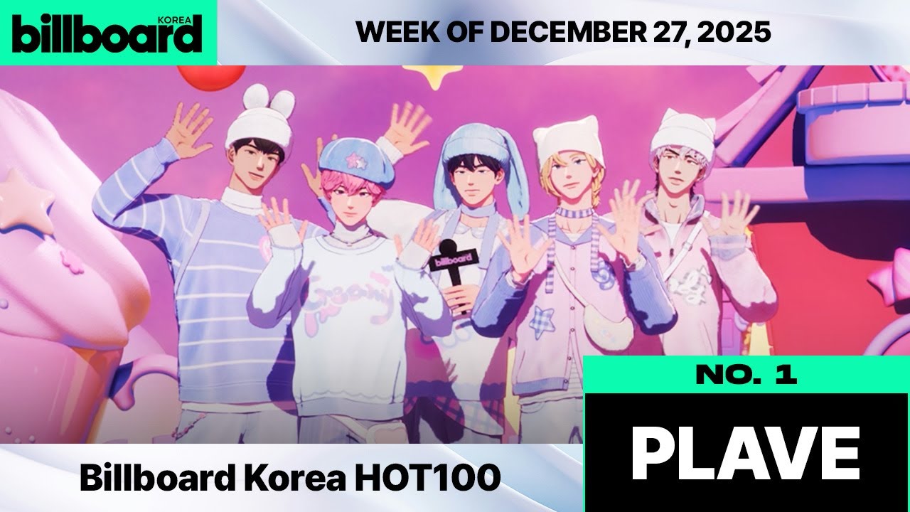 Billboard Korea HOT100 #No.1 Artist : PLAVE (Week Of December 27. 2025) 🔥📈 #engsub